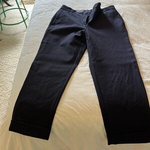 Ann Taylor Curvy Fit Navy Dress Pants